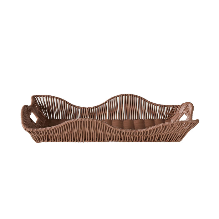 Sidney Woven Tray Clay