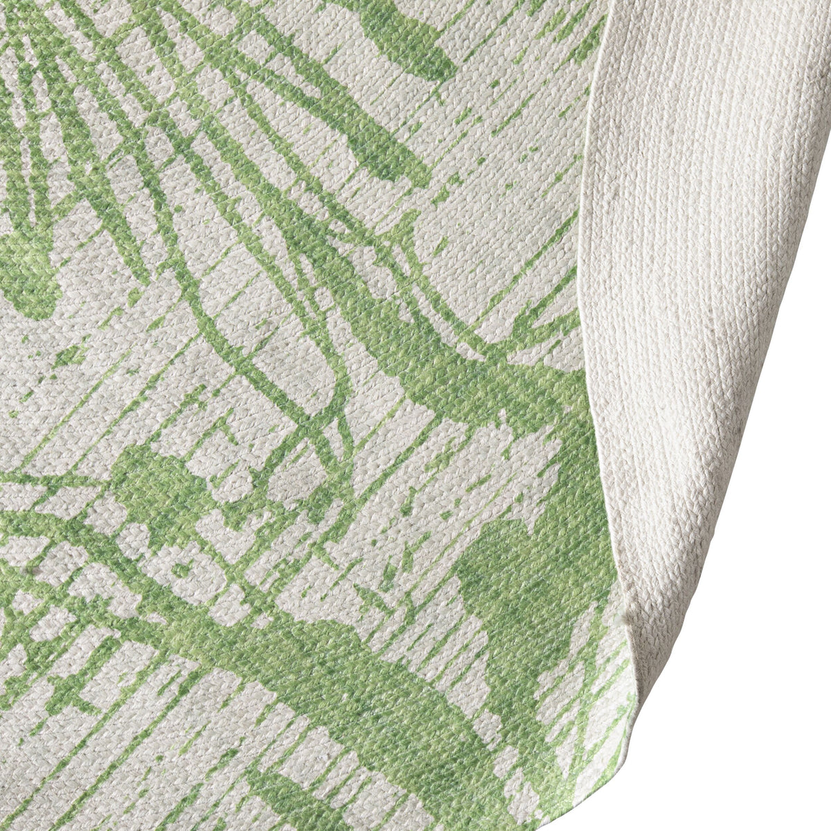 Green Flower Outdoor Round Rug 180cm Early Settler NZ