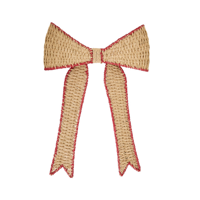 Mistletoe Christmas Oversized Bow Decoration