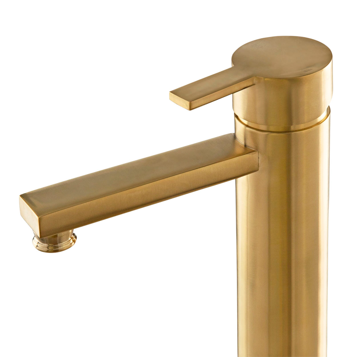 Kason Tall Basin Mixer Brushed Brass – Early Settler NZ