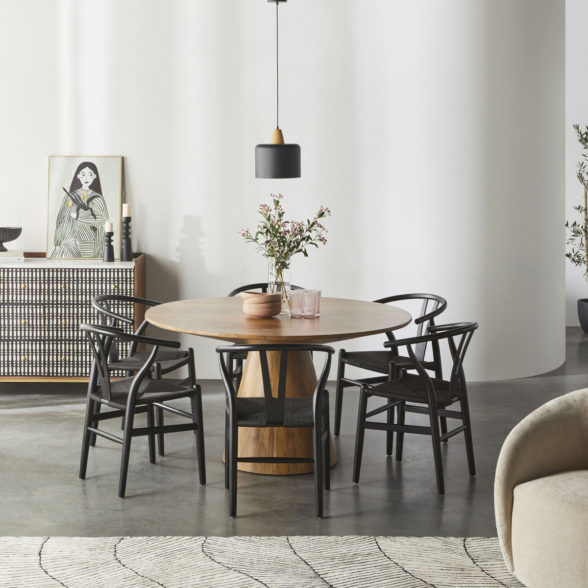 Fen Round Dining Table 140 x 78 x 140cm – Early Settler NZ