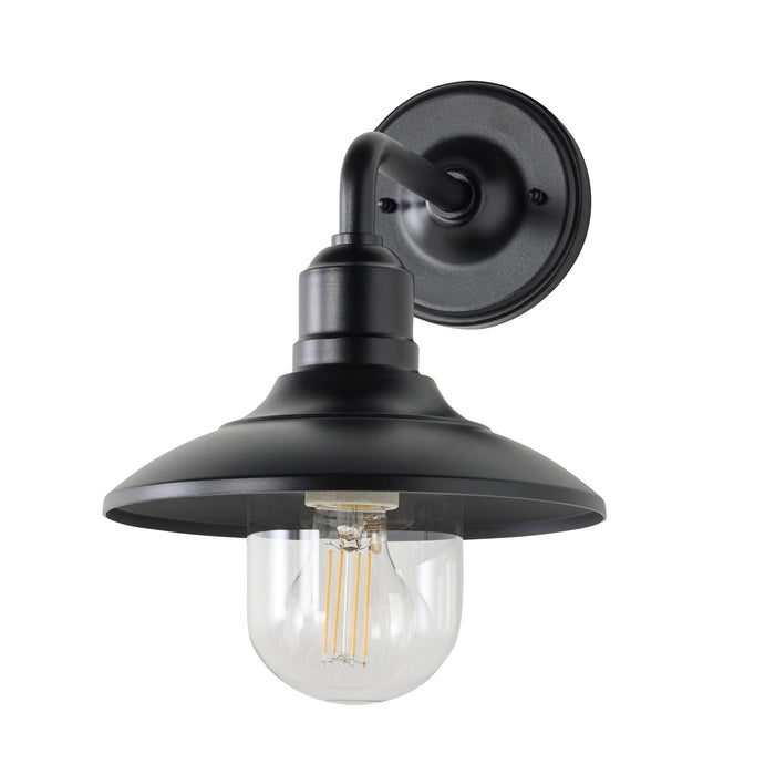 Cody 1 Light Exterior Wall Bracket Black