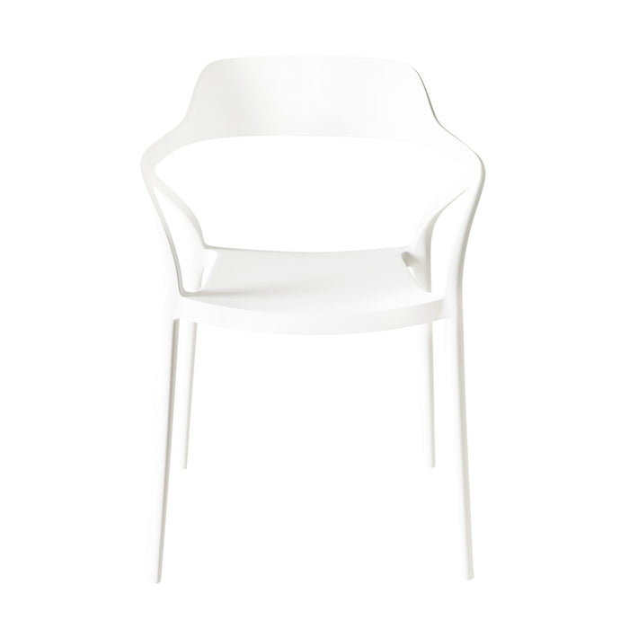 Inigo Outdoor Dining Chair White