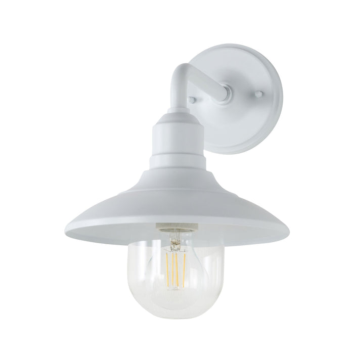 Cody 1 Light Exterior Wall Bracket White