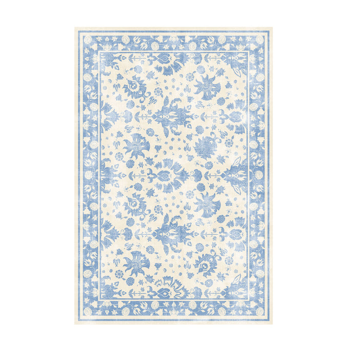 Prairie Silky Soft Washable Doormat Sapphire 60x90cm