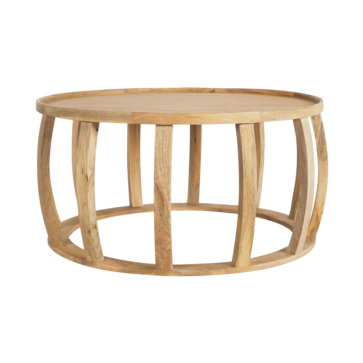 Ink Round Coffee Table Natural – Early Settler NZ