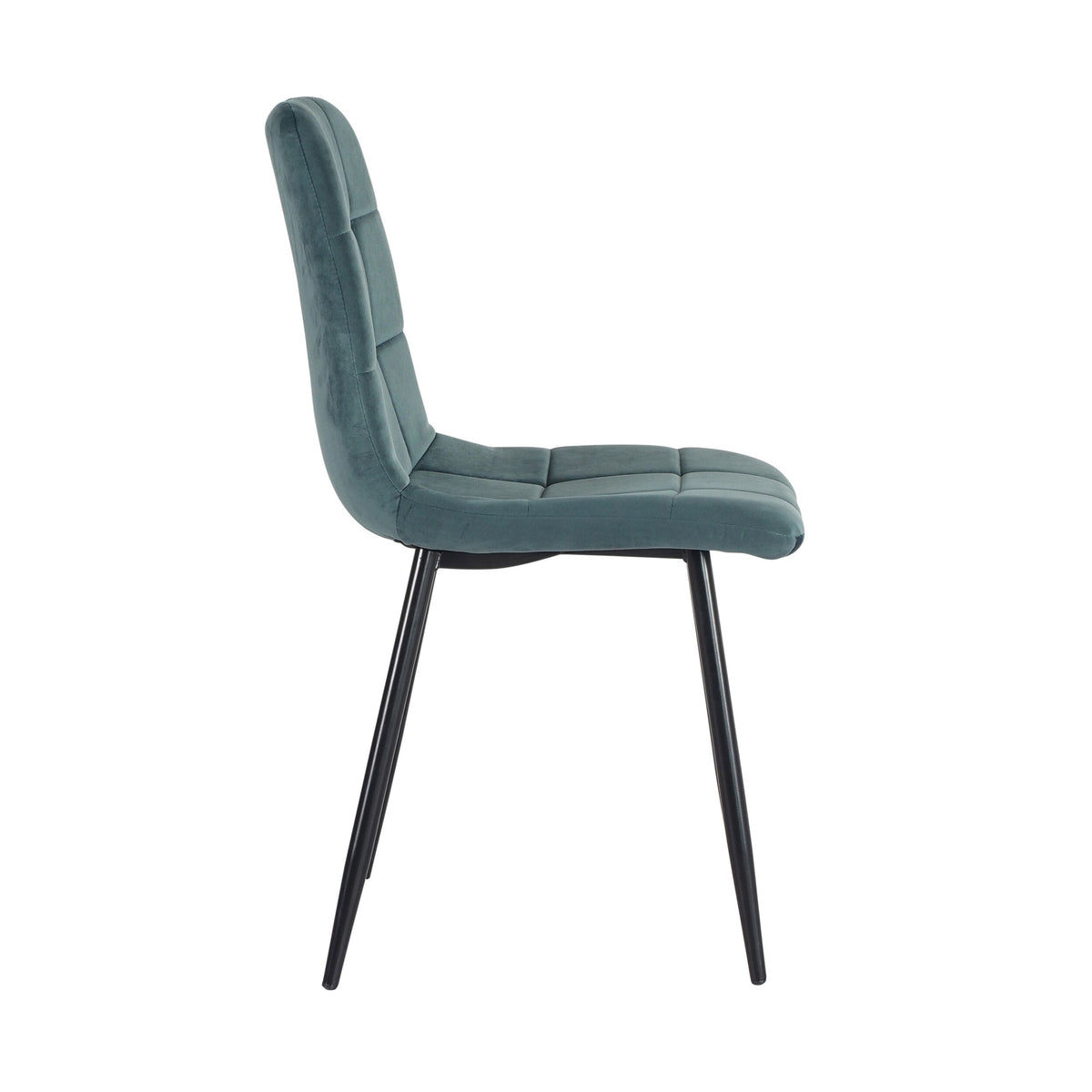 Max Velvet Dining Chair Ivy Teal – Early Settler NZ