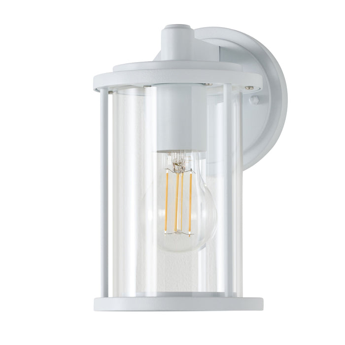 Dover 1 Light Exterior Wall Bracket White