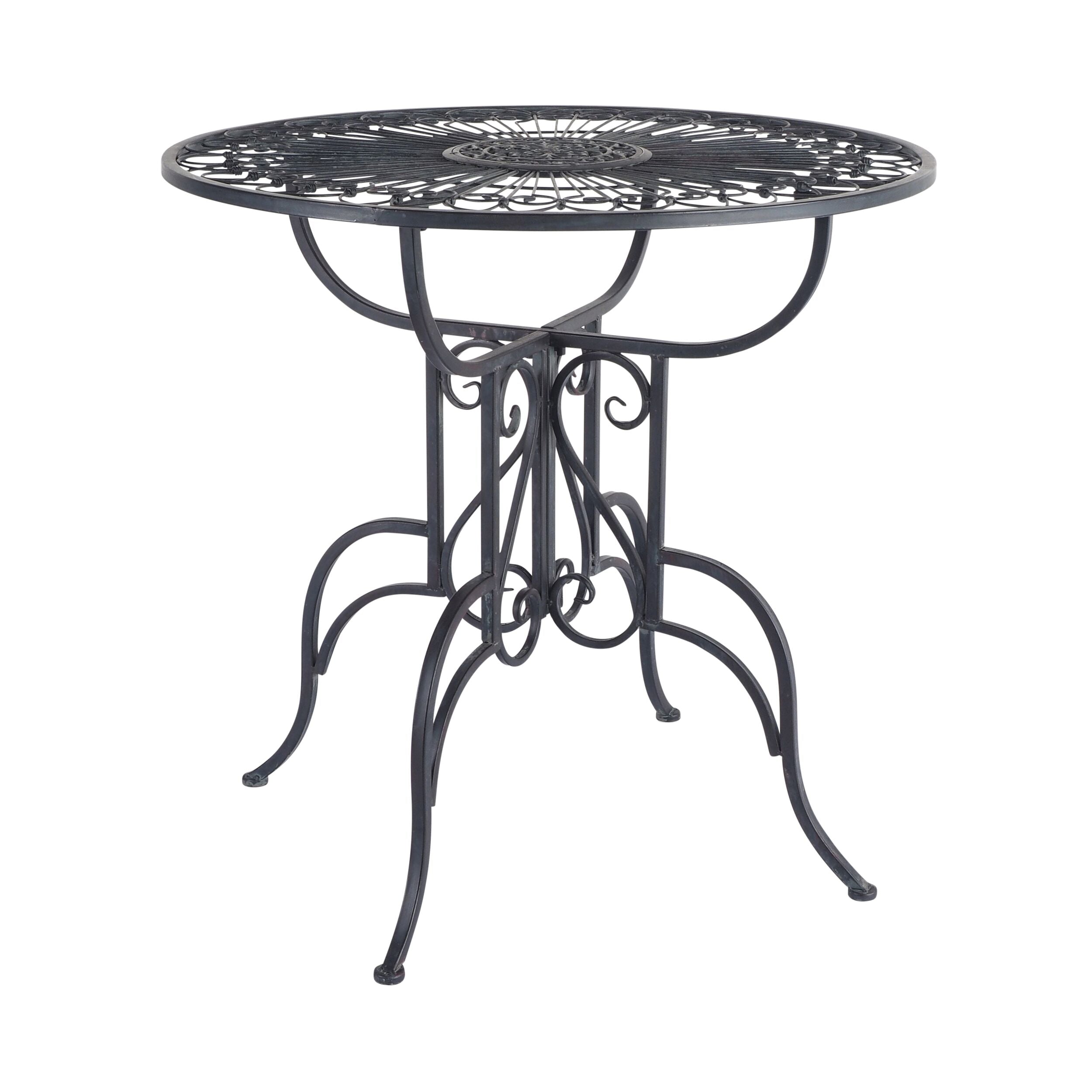 Arles Garden Table Black