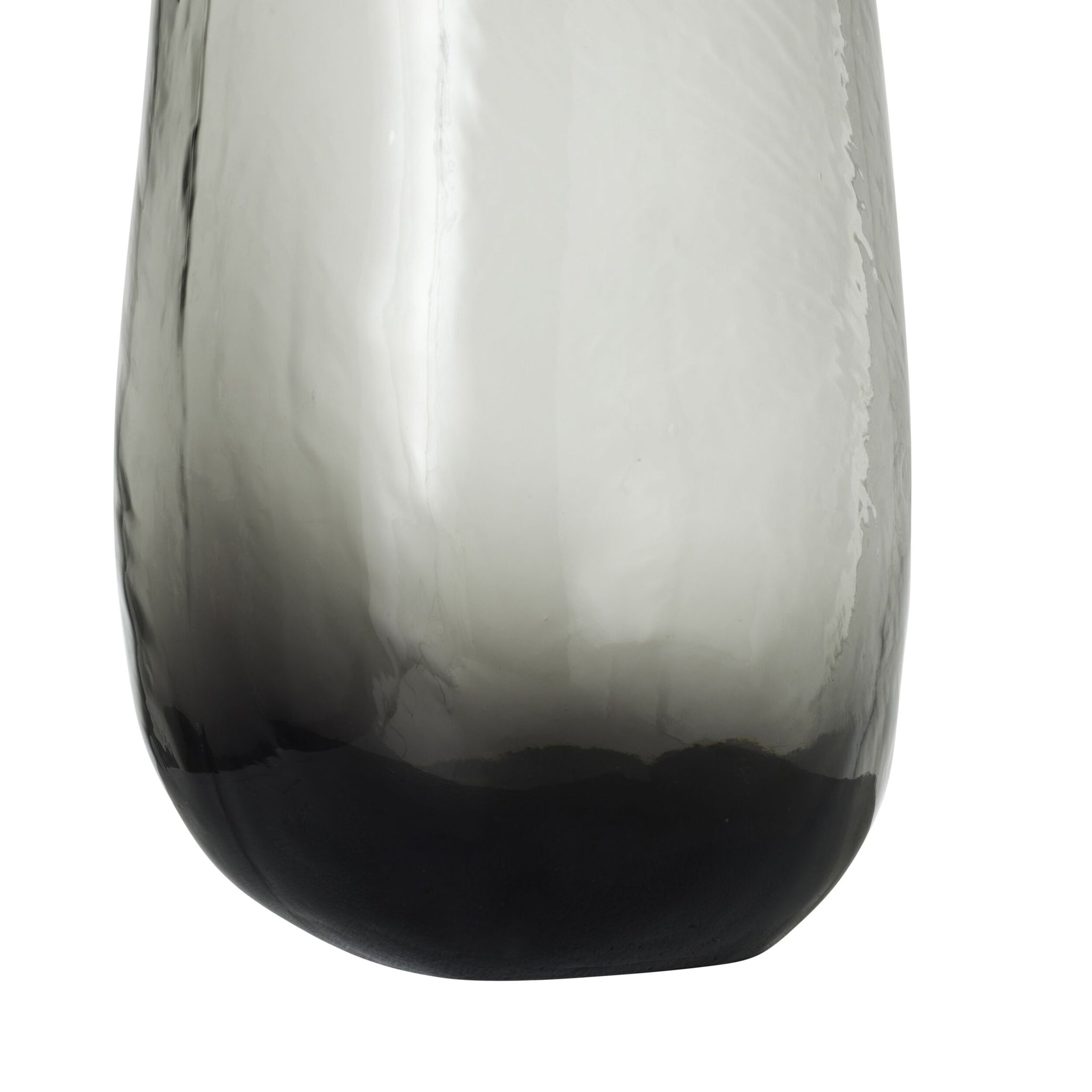 Hazy Glass Vase Smoke Large