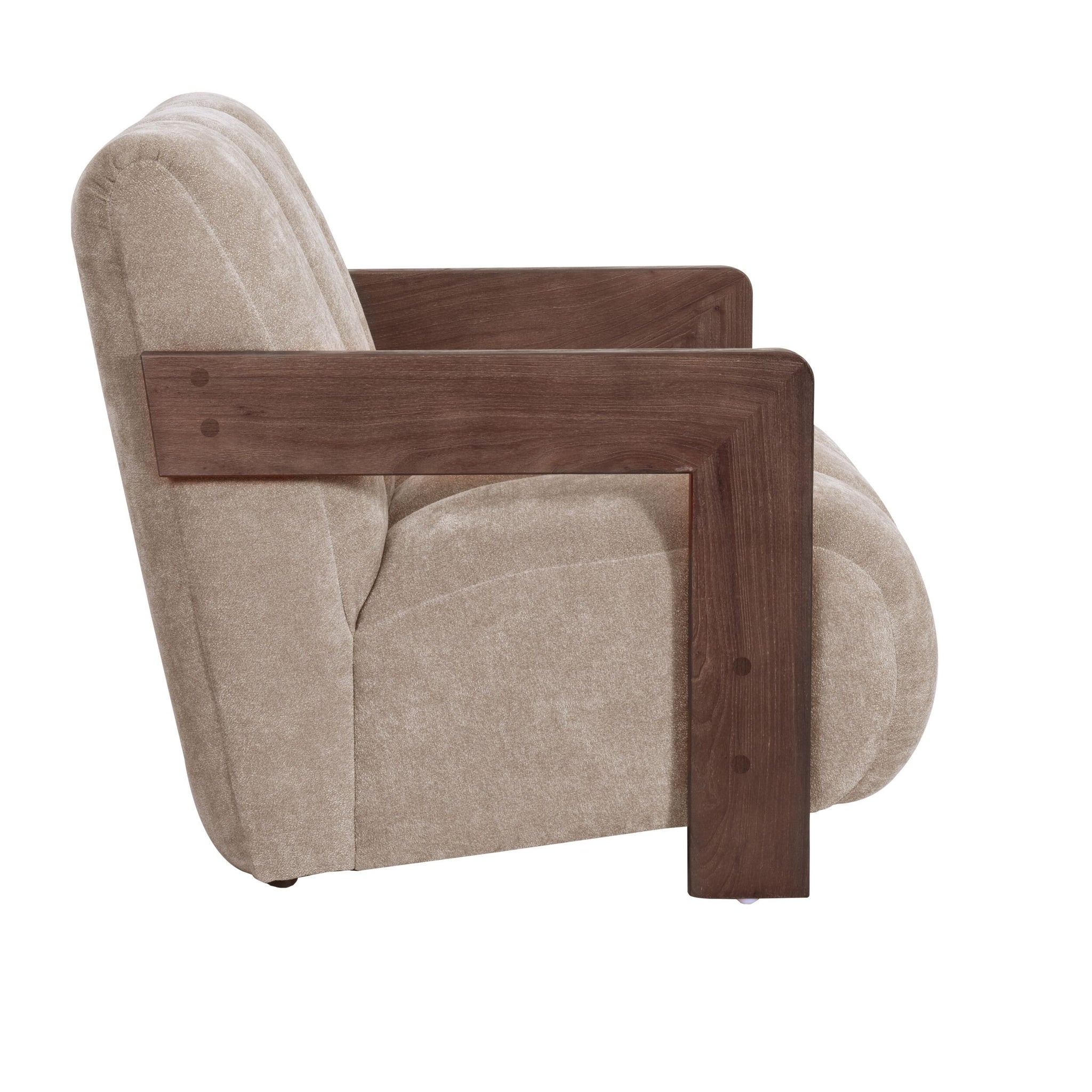 Banjo Occasional Chair Natural Hues