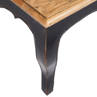 Provincial Oak Coffee Table Black