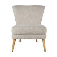 Ellis Weave Occasional Chair Herringbone Grey