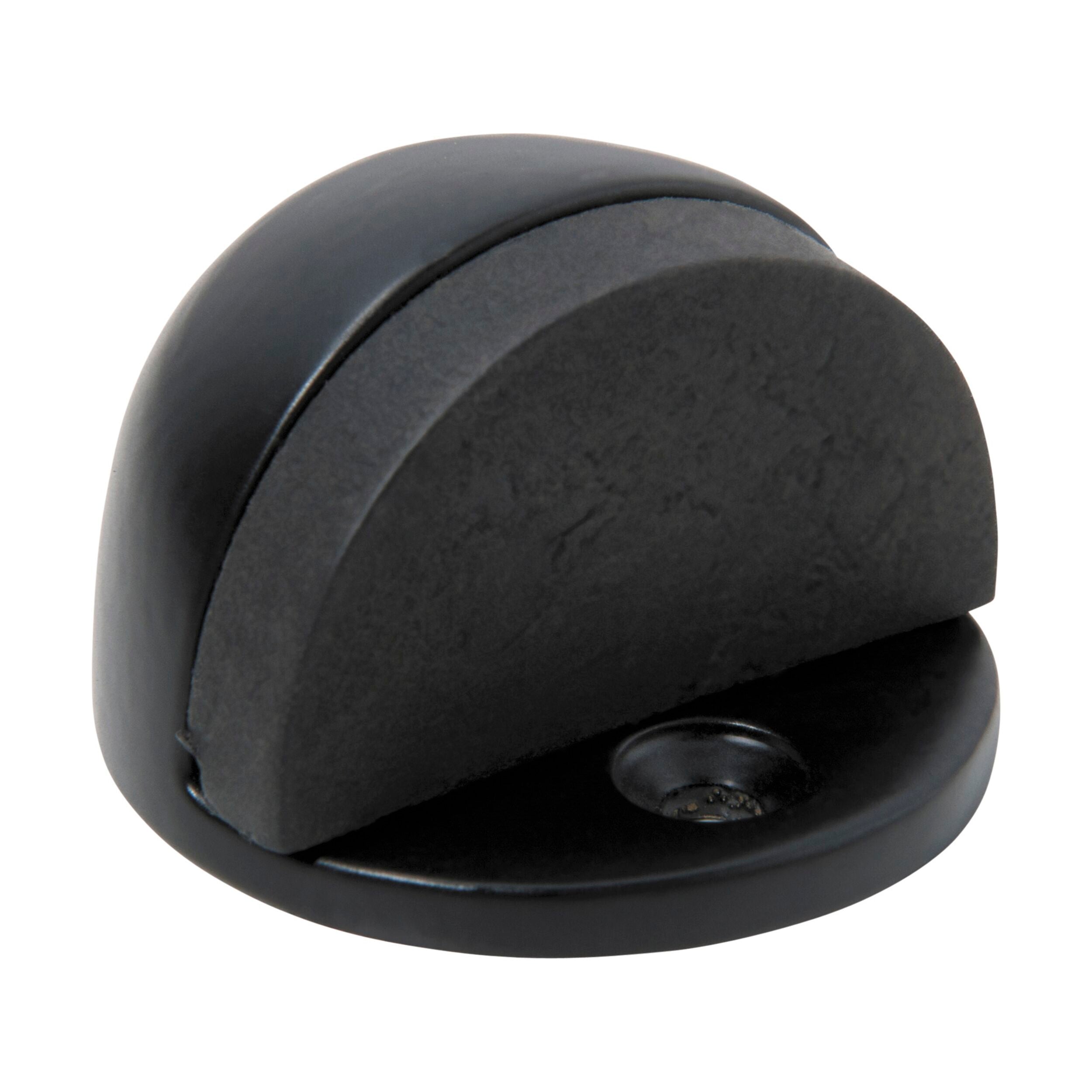 1822 Door Stop Oval Matte Black H29xD40mm