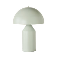 Zia Dome Table Lamp Sea Foam 35x49.5cm