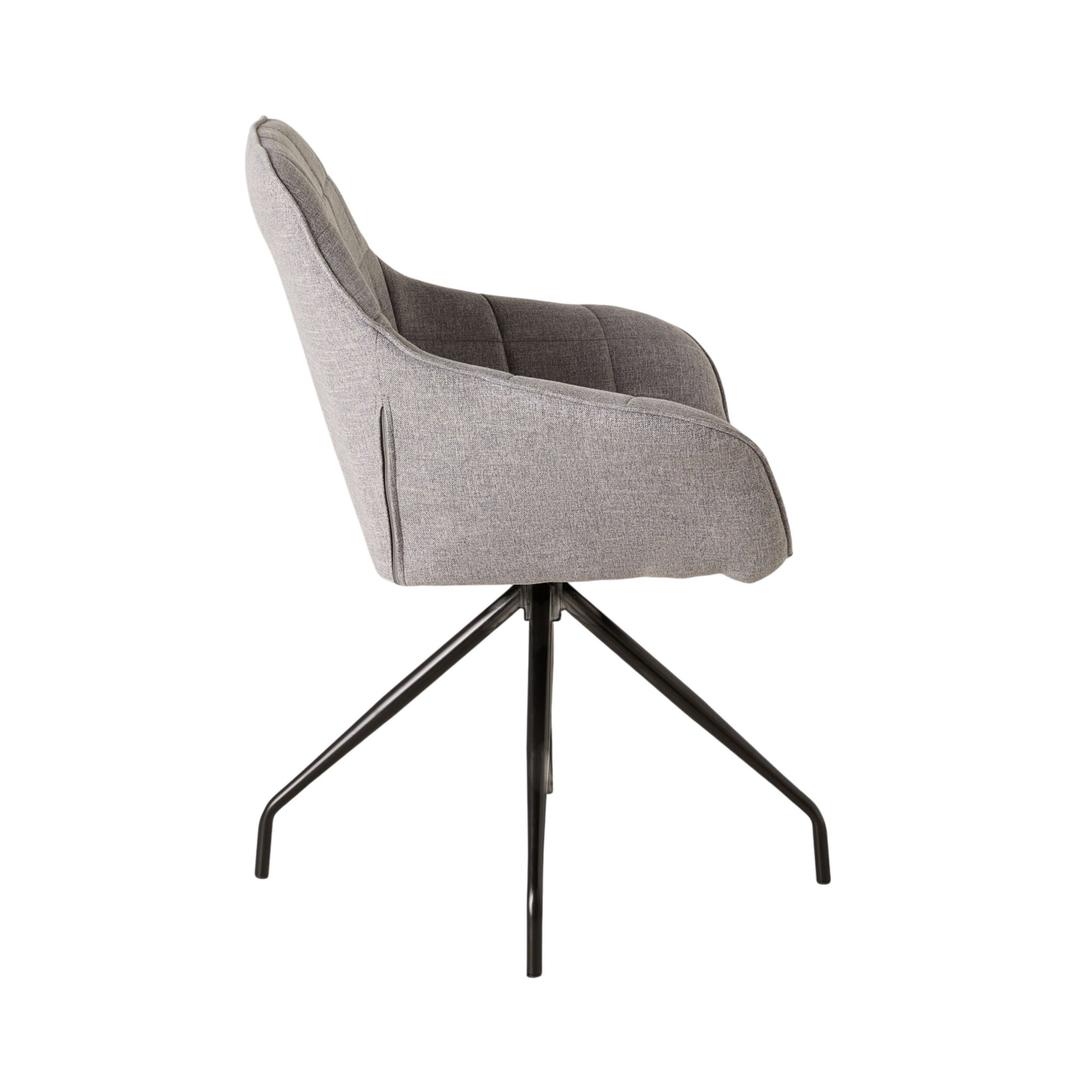 Anders Swivel Desk Chair Grey