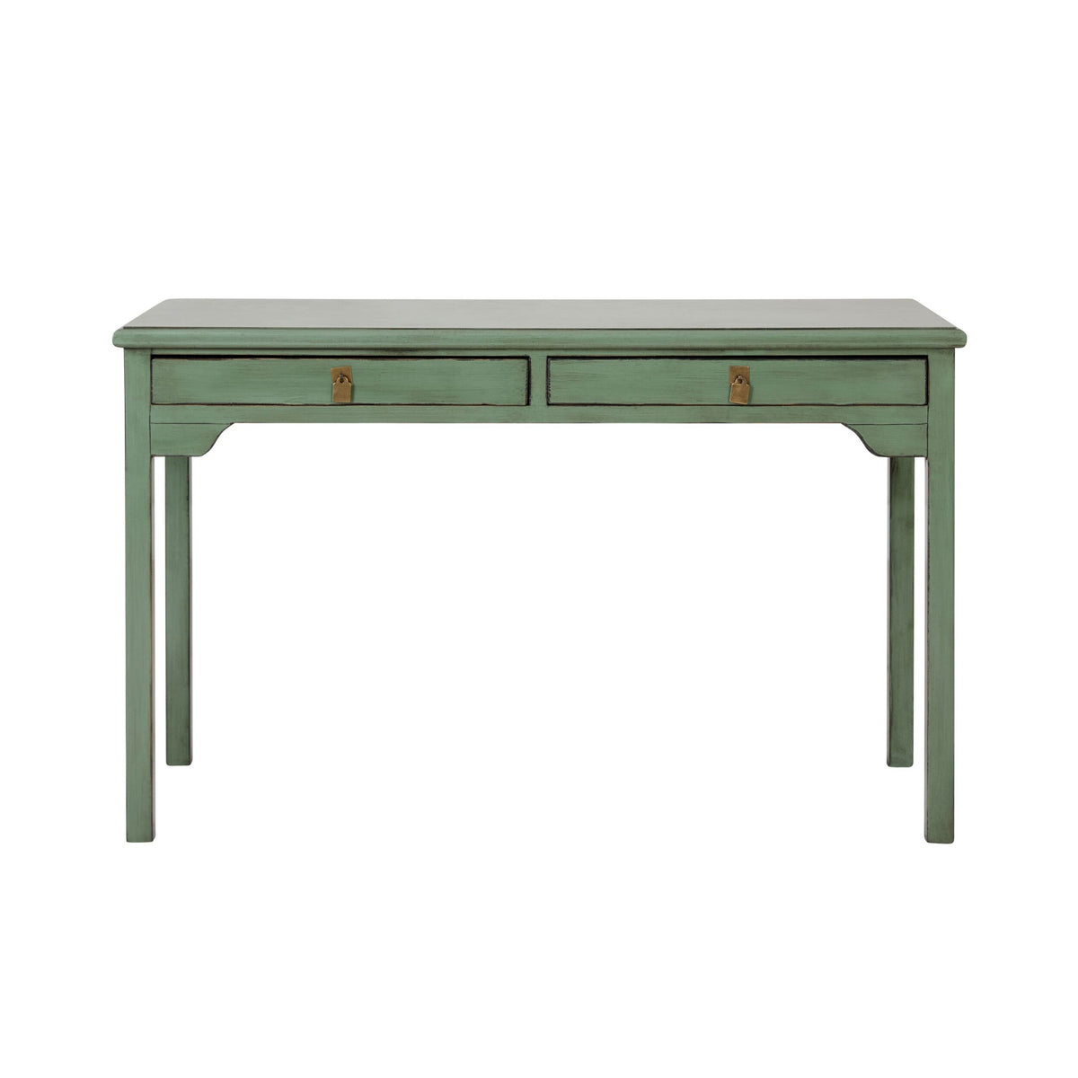 Sansha 2 Drawer Desk Sage Green