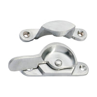 1618 Sash Fastener Narrow Satin Chrome L69xW17mm