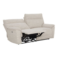 Dillon 3 Seater Recliner Natural Textured Slub