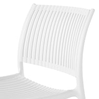 Ripples Dining Chair White