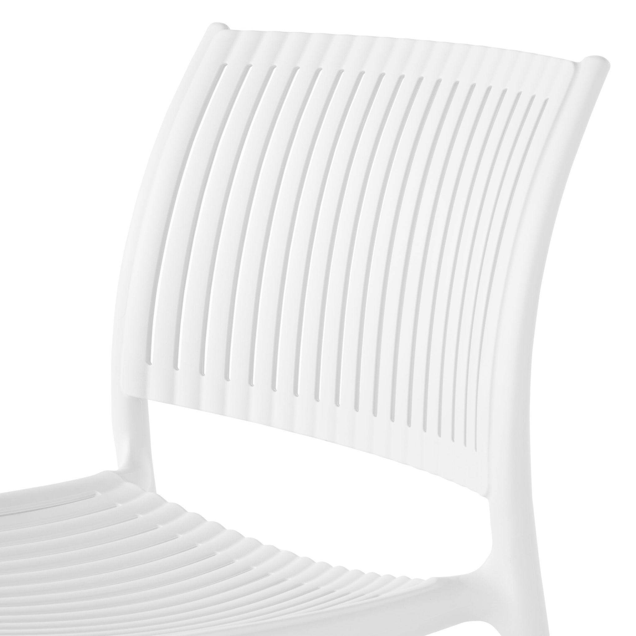 Ripples Dining Chair White