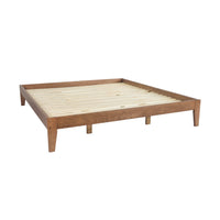 Kyan King Bed Base Chestnut (NZ Super King)