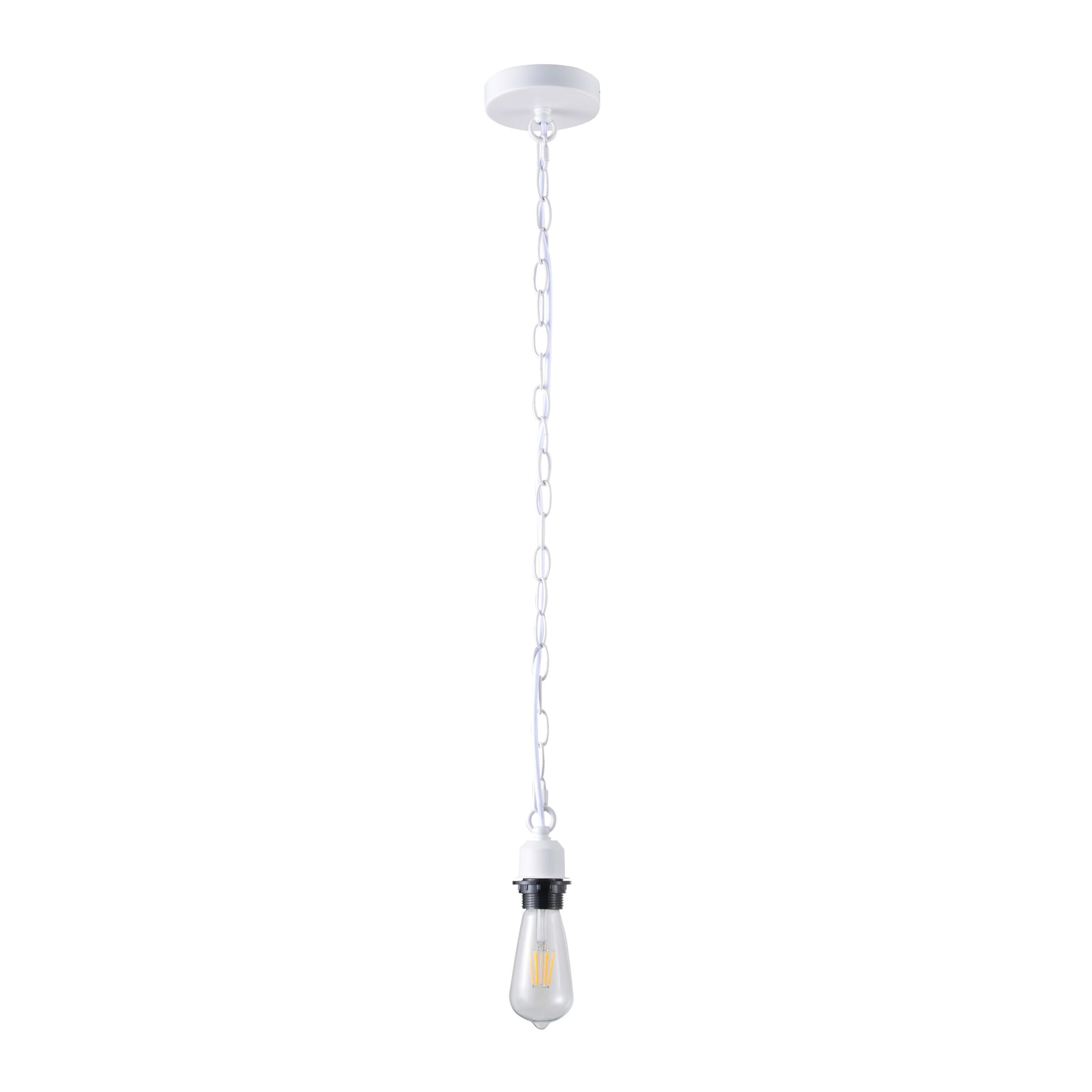 Chain cord suspension 150cm White