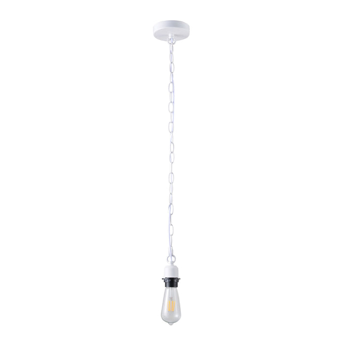Chain cord suspension 150cm White