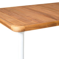 Ellie Outdoor Dining Table 260cm White