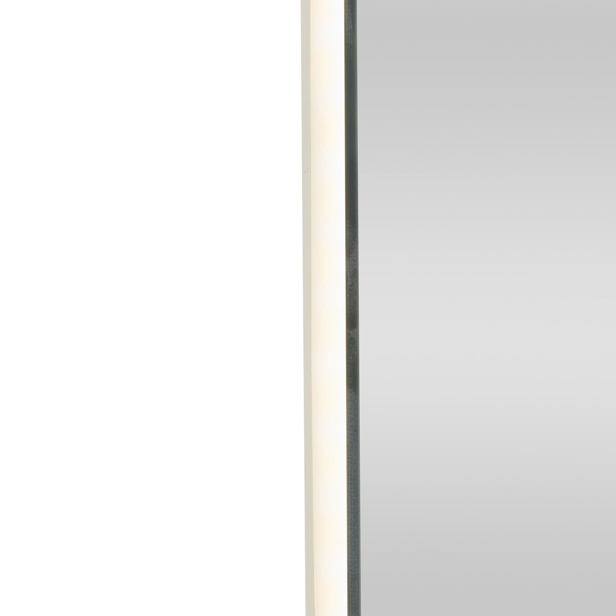 Bowen Oval LED Vanity Mirror Silver 60x100cm
