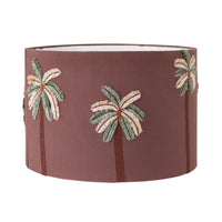 Embroidered Palm Shade Brown 45cm