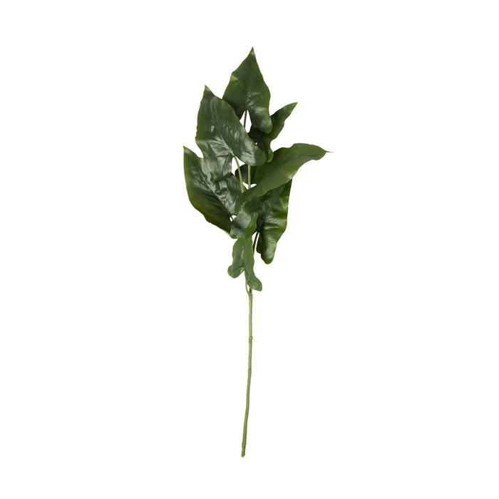 Bloomery Taro Leaves Stem 76cm