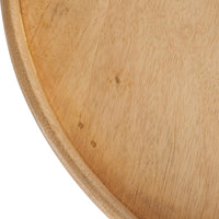 Ink Round Side Table Natural