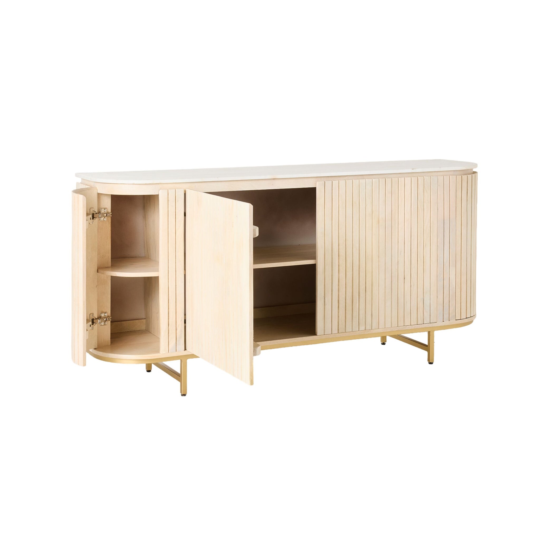 Deva 4 Door Buffet 170 x 80 x 43cm