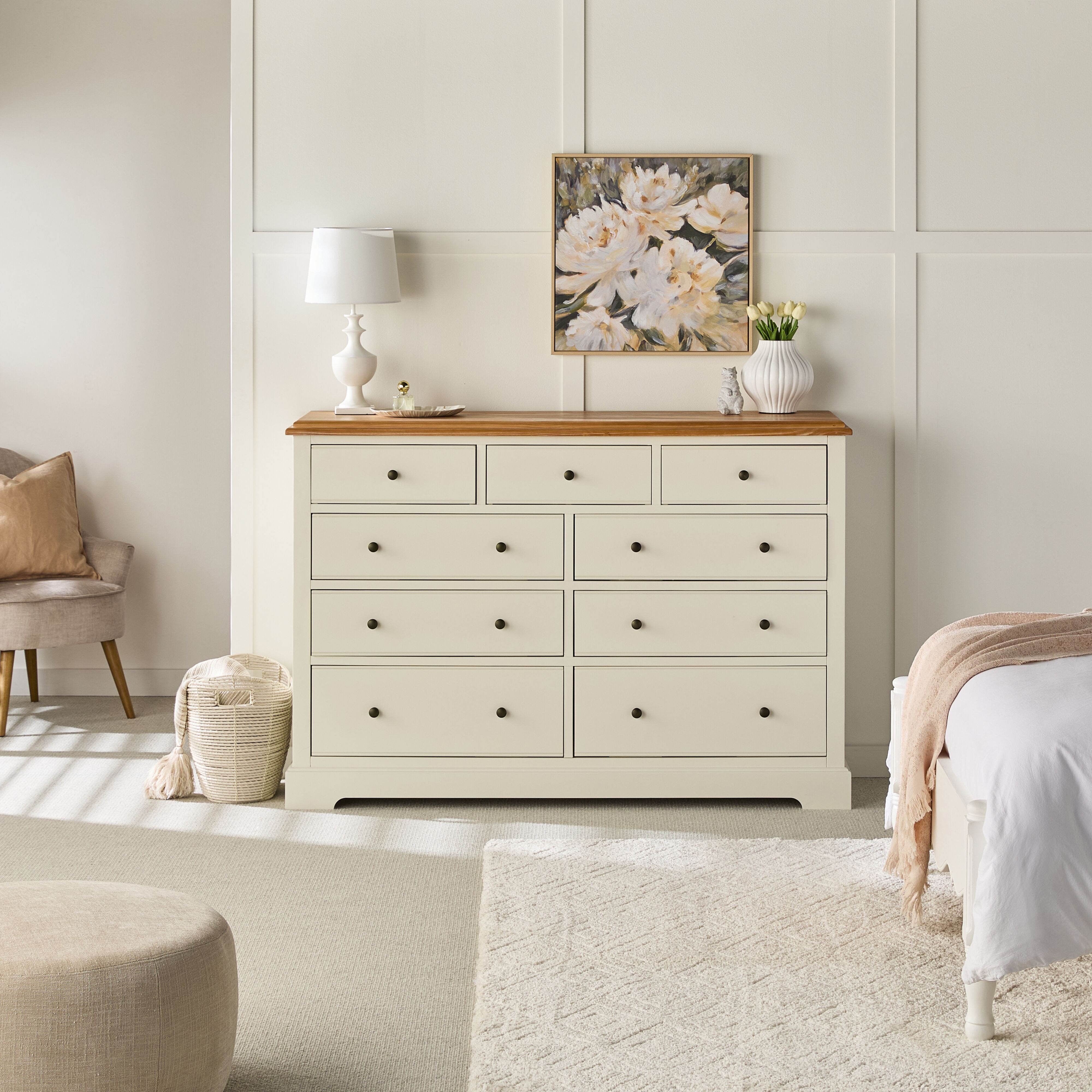 Clover 9 Drawer Chest – Early Settler NZ Clover 9 Drawer Chest – Early Settler NZ