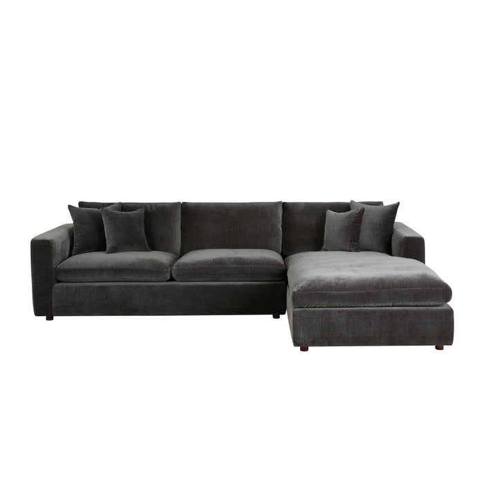 Oakley 4 Seater Right Chaise Sofa Dusk