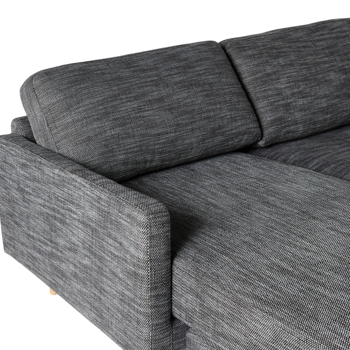 Boden 3 Seater Sofa with Reversible Chaise Alaska Charcoal