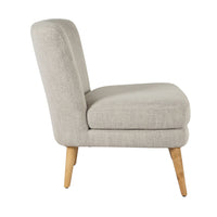 Ellis Weave Occasional Chair Herringbone Grey