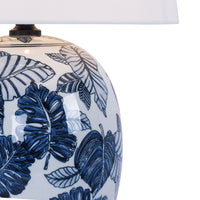 Blue Autumn Table Lamp 46cm