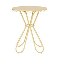 Bonnie Bistro Table Butter Yellow