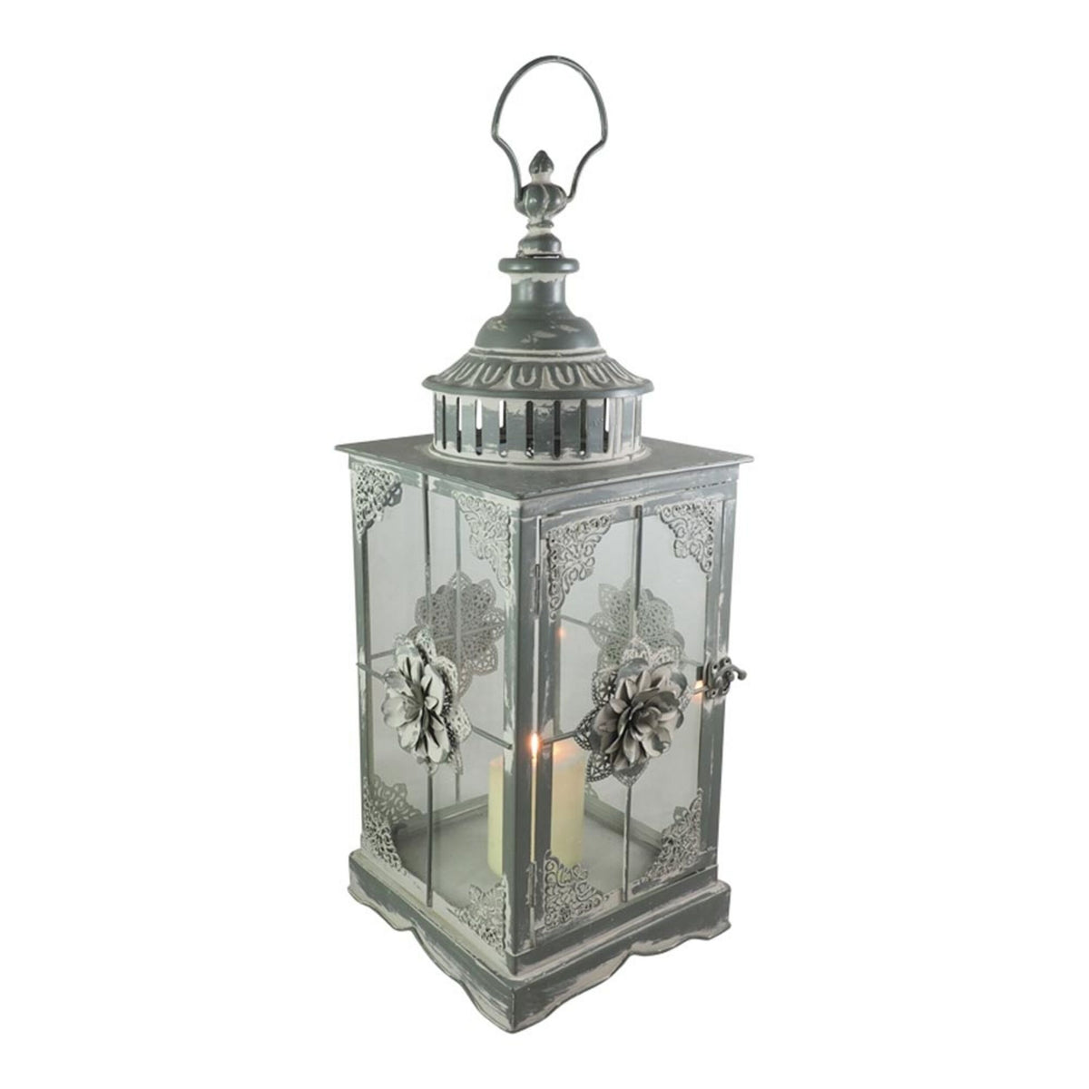 Odisha Flower Lantern 20x20x53cm