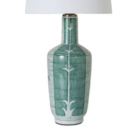 Green Lotus Table Lamp 56cm