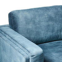 Finch 3 Seater LHS Chaise Haven Denim