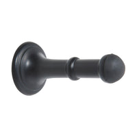 1821 Door Stop Concealed Fix Small Matte Black D43xP80mm