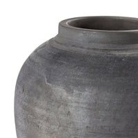 Eros Terracotta Black Pot Large 30x24x24cm