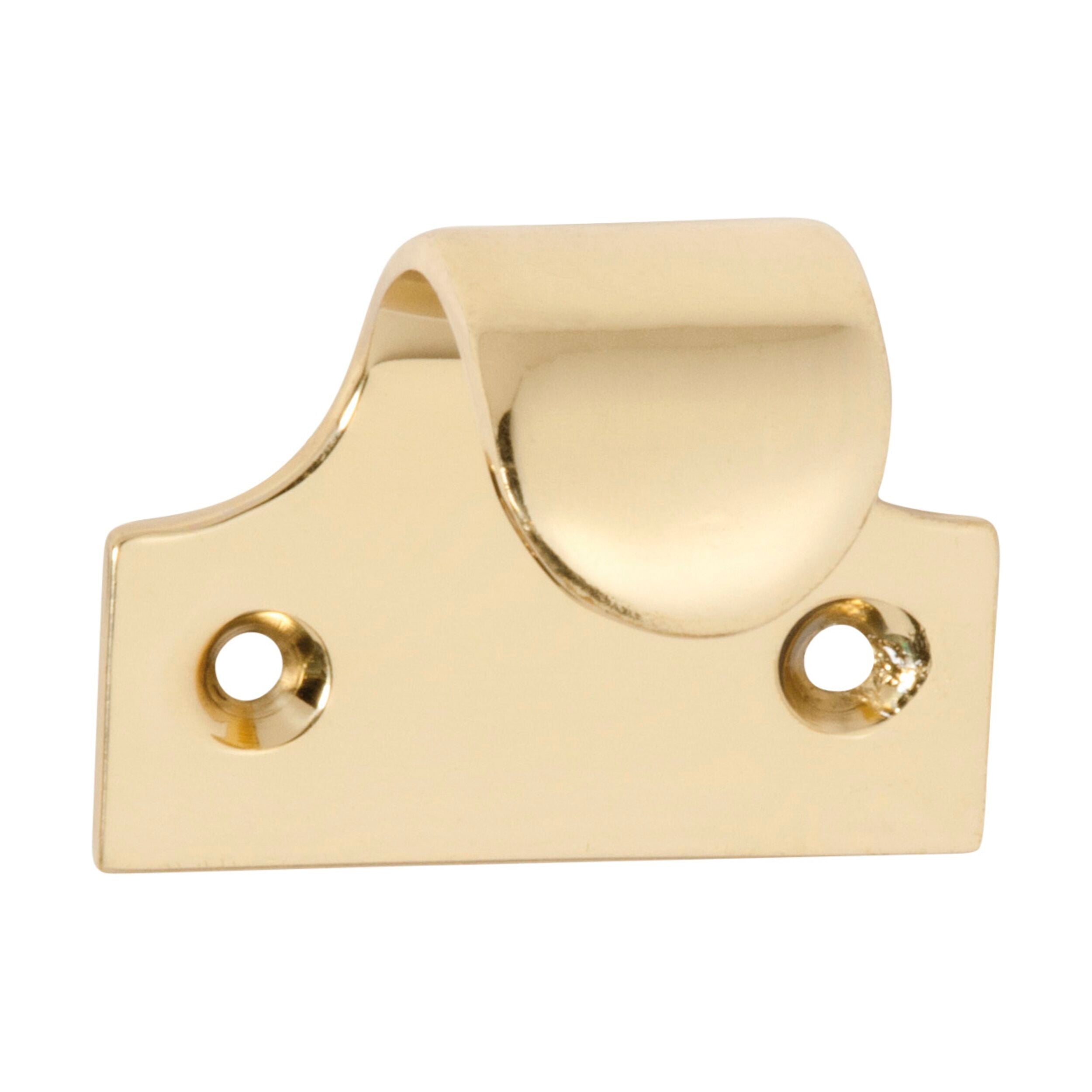 1629 Sash Lift Classic Small Polished Brass H34xW42xP25mm