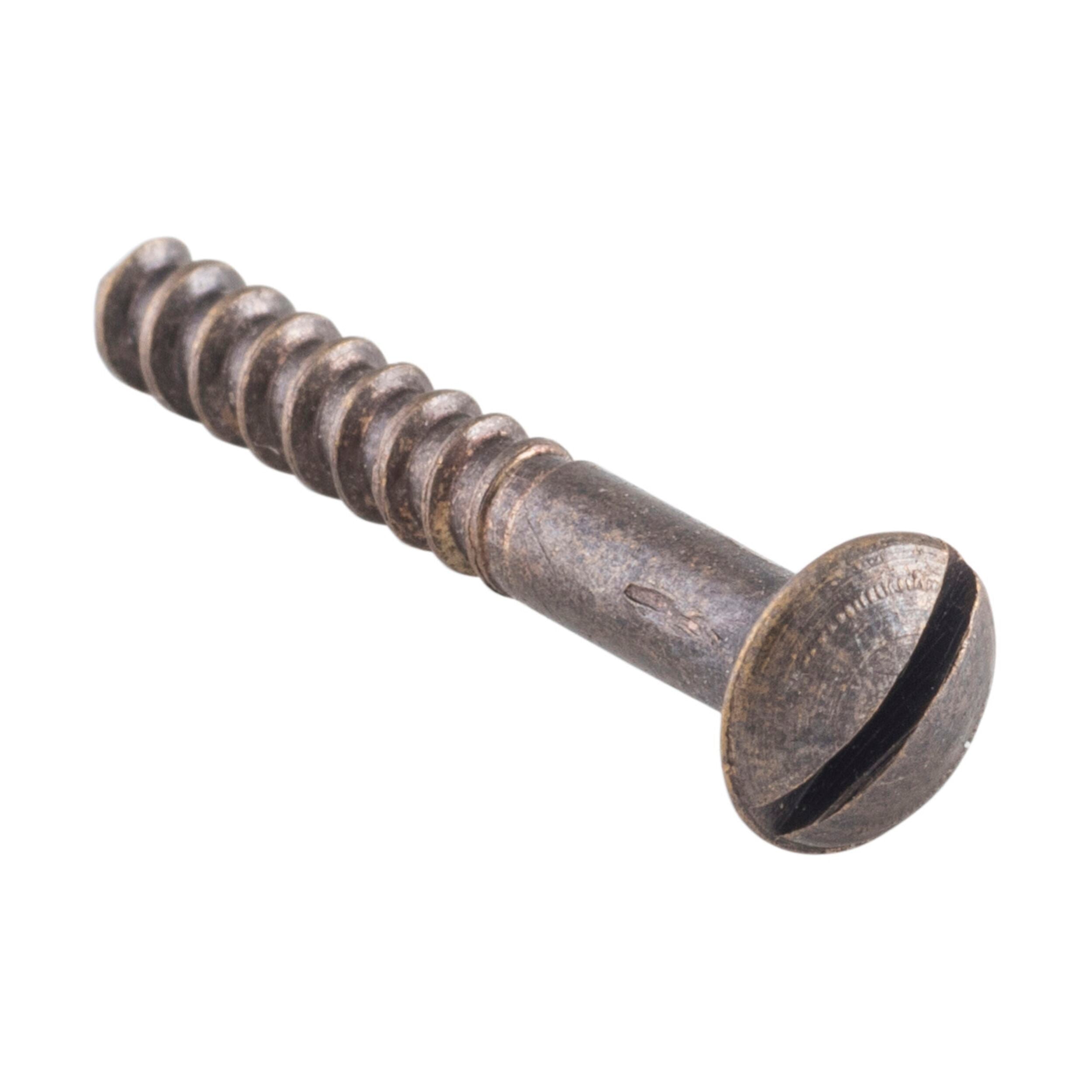 SCAC25 Screw Domed Head Antique Copper 25mm PKT 50