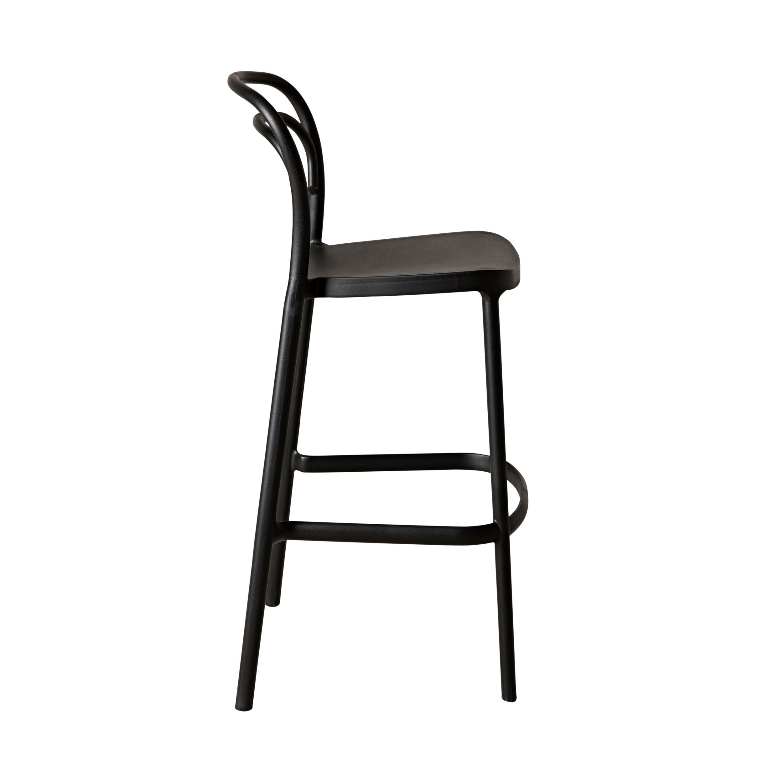 Lola Bar Stool Black