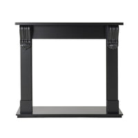 Belford Freestanding Mantel Black 126cm