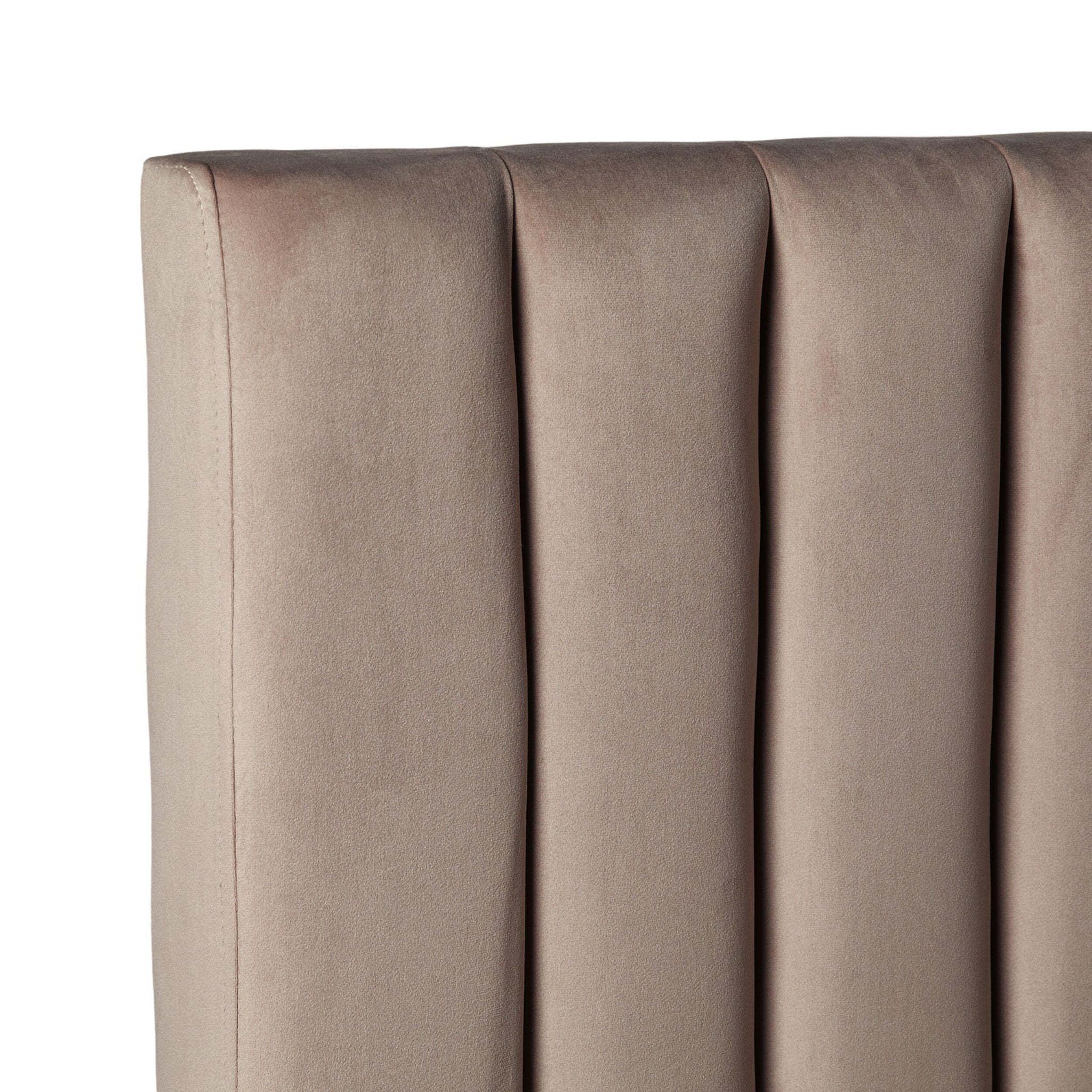 Channel King Bedhead Grey Velvet (NZ Super King)